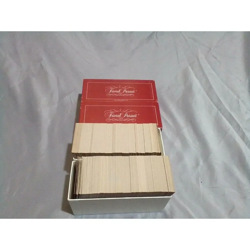Vintage 1983 Trivial Pursuit Baby Boomers Edition Card Set